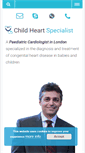 Mobile Screenshot of childheartspecialist.com